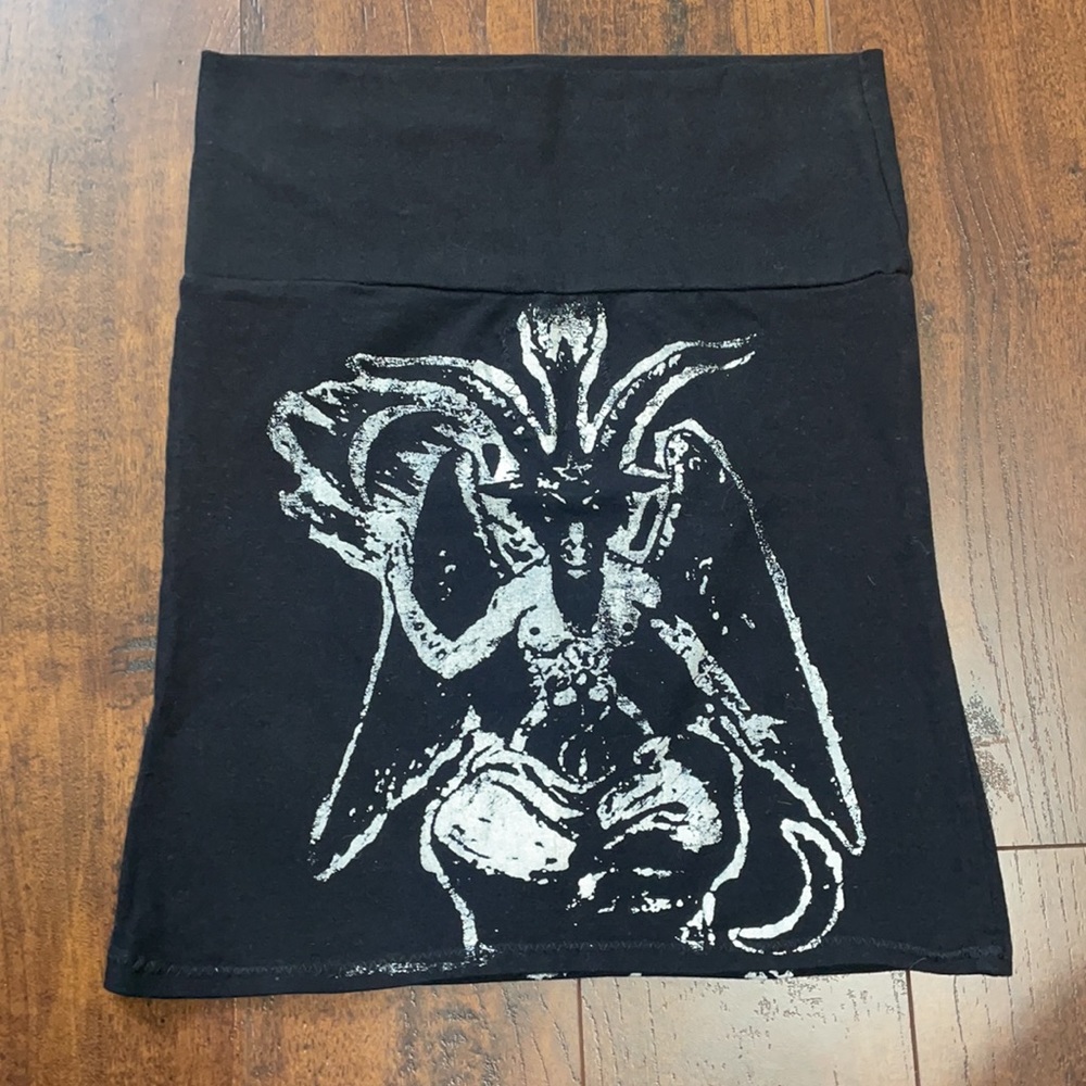 Baphomet Mini Skirt